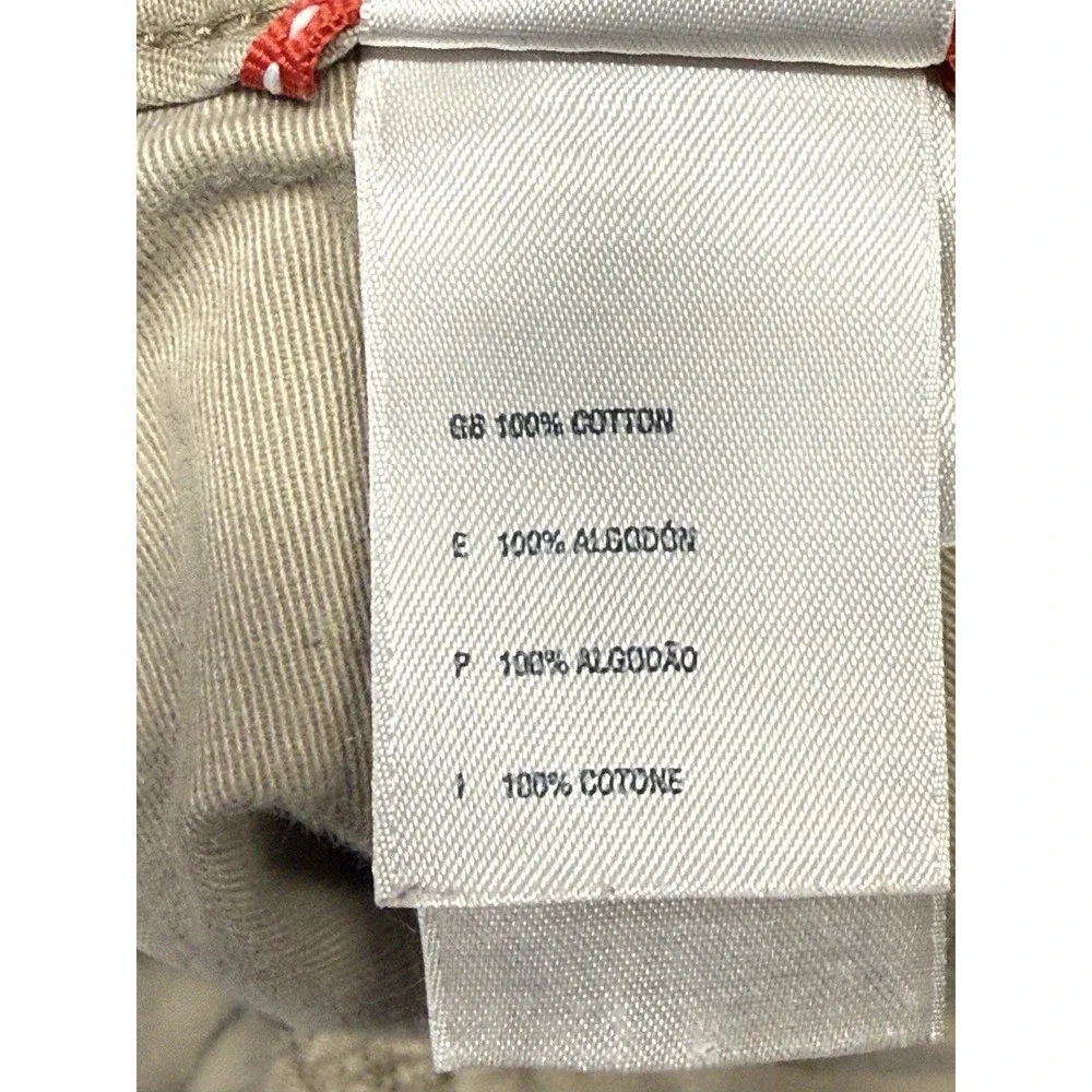 The North‎ Face Men's Tan Cargo Hiking Pants Size 40 Long 100% Cotton